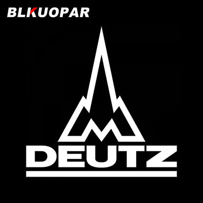 BLKUOPAR for DEUTZ Car Stickers Creative Scratch Proof Sunscreen Decals - Vinyl