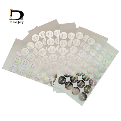 Inventory hologram stickers 20mm round-1000 pcs