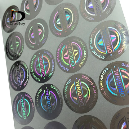 Inventory hologram stickers 20mm round-1000 pcs