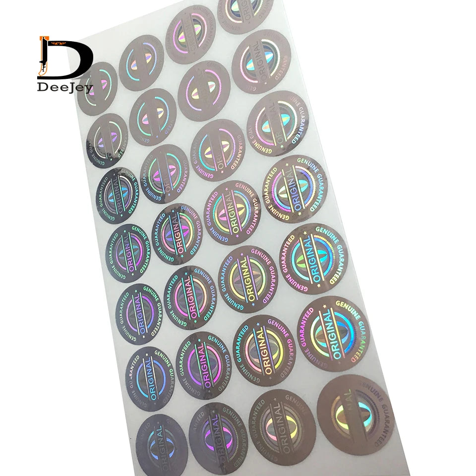 Inventory hologram stickers 20mm round-1000 pcs