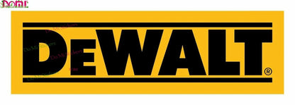 Dewalt Logo Decal QTY Vinyl Stickers DIY Motorcycle Helmet Decal