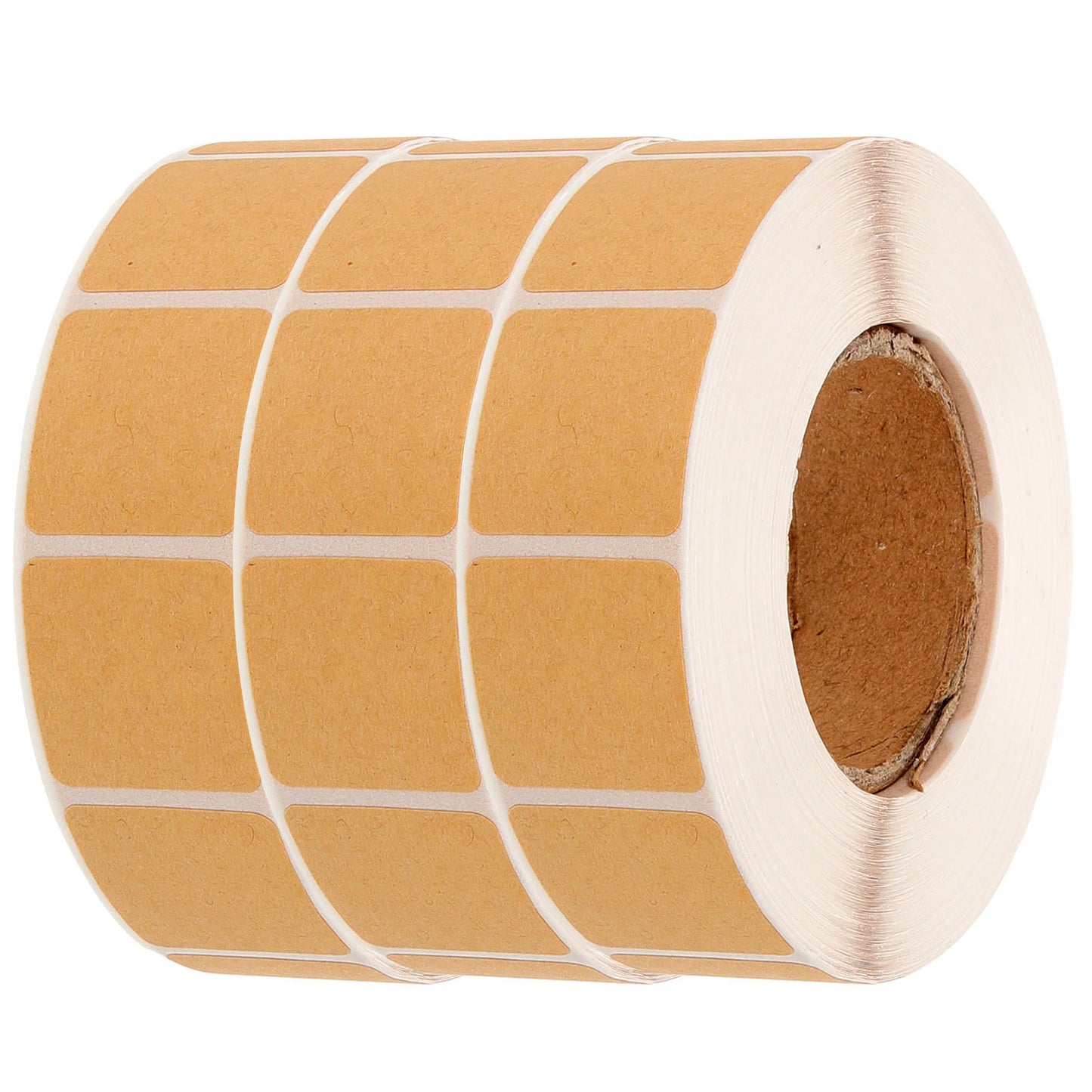 3 Rolls Kraft Self-Adhesive Inventory Labels